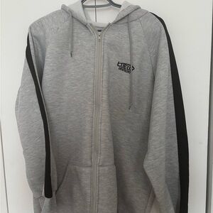 Gray and Black Zip-Up Hoodie
3/20$ BUNDLE DEAL!